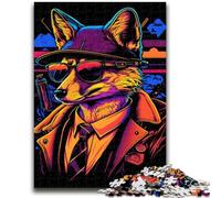 Puzzle per adulti 1000 Red Fox Doctor Gangster Giochi educativi Decorazione per la casa Gioco educativo per compleanno, Natale 38x26cm