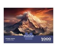 Puzzle Per Adulti 1000 Snow-Capped Mountain Range-1 Puzzle Per Adulti Gioco Rompicapo Analisi E Logica Difficile Da Completare 52x38cm/1000pcs