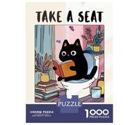 Puzzle Per Adulti 1000 Take A Seat Sweet Cheeks Puzzle Per Adulti Giocattoli Fai Da Te Modelli Da Assemblare Regali Per Amici E Familiari 52x38cm/1000pcs