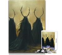 Puzzle per adulti 1000 Tre Druidi Erranti Ideale per momenti di relax e tranquillità Taglio uniforme e pulito Giocattolo per il tempo libero Dimensioni 50x75cm