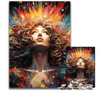 Puzzle per adulti 1000 Trend_Angel_colorful_ Puzzle per adulti Regalo perfetto per genitori amanti amici - Età + 1000 pezzi (38x26 cm)