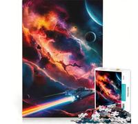 Puzzle per adulti 1000 Viaggio attraverso il Cosmico Giochi divertenti Decompressione intellettuale Miglioramento dell'amore tra le coppie 50x75cm