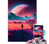 Puzzle per adulti 1000 Viaggio oltre le stelle Giochi rilassanti Sfida per l'intelligenza Giocattolo avvincente Ottimo regalo Attività per la famiglia (Dimensioni 38x26cm)