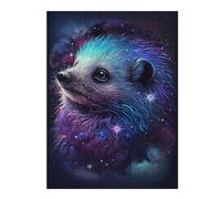 Puzzle Per Adulti 1000pcs(52x38cm) Cosmic Hedgehog Art Print-6 Puzzle Per Adolescenti Giochi Per Famiglie Analisi E Logica Interazione Genitore-figlio 1000pcs(52x38cm)