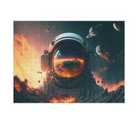 Puzzle Per Adulti 1000pcs(52x38cm) Puzzle Doomsday on Another Planet Puzzle Per Adulti Giocattoli Antistress Decorazione Per La Casa Aiutano Ad Allenare Il Cervello 1000pcs(52x38cm)