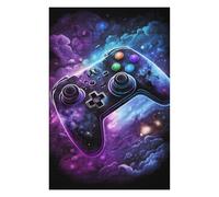Puzzle Per Adulti 1000pcs(75x50cm) Galactic Gaming Controller Art -5 Puzzle Per Adulti Giocattolo Decorazione Da Parete Decorazione Perfetta Regali Di Natale E Compleanno 1000pcs(75x50cm)