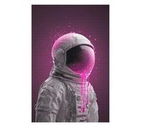 Puzzle Per Adulti 1000pcs(75x50cm) Space Suit with Pink Paint Drips Puzzle Per Adulti Gioco Rompicapo Decorazione Per La Casa Regali Unici Per Compleanno E Natale 1000pcs(75x50cm)