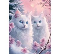 Puzzle per Adulti 120 Pezzi, Puzzles 120 pezzi adulti Fiore di gatto delle nevi, Giochi Educativo e Giocattoli Sfida, puzzle impossibile, puzzles Decorazione Famiglia