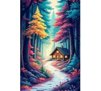 Puzzle per Adulti 1314 Pezzi Capanna Nella Giungla Puzzle Difficile, Sviluppa Capacità di Osservazione, Logica e Manualità Puzzle 1314 Pezzi 75x50 cm