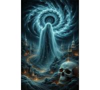 Puzzle per Adulti 1314 Pezzi Fantasmi Città Puzzle Difficile, Sviluppa Capacità di Osservazione, Logica e Manualità Puzzle 1314 Pezzi 75x50 cm