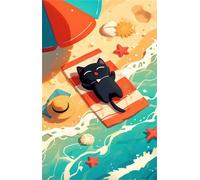 Puzzle per Adulti 150 Pezzi Cartone Animato Gatto Puzzle Piacevole Sfida Mantiene la Concentrazione, Essere Adatto Sia ai Principianti Che ai Rompicapo Esperti 35 x 25 cm