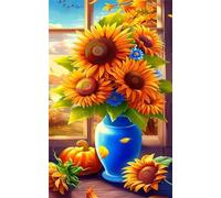 Puzzle per Adulti 150 Pezzi Girasole Puzzle Piacevole Sfida Mantiene la Concentrazione, Essere Adatto Sia ai Principianti Che ai Rompicapo Esperti 35 x 25 cm
