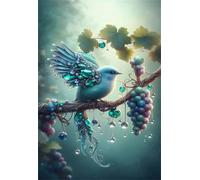 Puzzle per Adulti 1500 Pezzi Cibo Uccelli Puzzle Piacevole Sfida Mantiene la Concentrazione, Essere Adatto Sia ai Principianti Che ai Rompicapo Esperti 87 x 57 cm