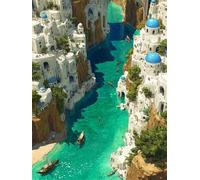 Puzzle per Adulti 1500 Pezzi, impossibile puzzle 1500 pezzi Antichi edifici della città, DIY Puzzles Colorato, Idea Regalo per Lei o Lui, Divertimento puzzles Adulti