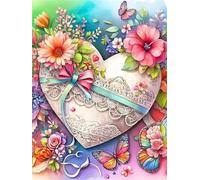 Puzzle per Adulti 1500 Pezzi, impossibile puzzle 1500 pezzi Fiori Amore, DIY Puzzles Colorato, Idea Regalo per Lei o Lui, Divertimento puzzles Adulti