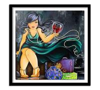 Puzzle Per Adulti 16x16 cm,70 pezzi puzzle per adulti, Regalo DIY Puzzles, Collezione Educativo Classico Creativo puzzles - Donne grasse alla moda