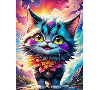 Puzzle per Adulti 200 Pezzi, impossibile puzzle 200 pezzi Nuvola di gatto Luce del sole, DIY Puzzles Colorato, Idea Regalo per Lei o Lui, Divertimento puzzles Adulti