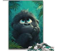 Puzzle per adulti 2000 cuccioli di scimpanzé per età 14+ Giochi educativi per adulti e adolescenti Opera d'arte regalo 70x100cm