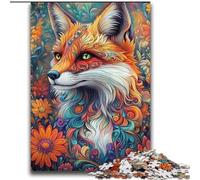 Puzzle per adulti 2000 Flower Fox per età 14+ Gioco rompicapo Il miglior regalo per adulti e adolescenti 70x100cm