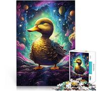 Puzzle per adulti 2000 pezzi anatre spazio puzzle divertente a casa attività, regalo di compleanno, regalo di viaggio, 70 x 100 cm