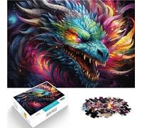 Puzzle per adulti 2000 pezzi colorato pianeta drago giochi educativi decorazione domestica puzzle un'opera d'arte 70 x 100 cm