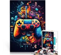 Puzzle per Adulti 2000 pezzi Controller di Gioco Colore Decorazione della Casa Puzzle Giocattoli Migliorare l'amore Tra Le Coppie 27,56 "x 39,37 "