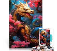 puzzle per adulti 2000 pezzi “Crescendo Dragon” ，Adatto a partire dai 14 anni Gioco antistress per famiglie, sfida difficile Attività divertenti a casa, regali di compleanno, regali di viaggio,。