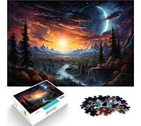 Puzzle per adulti 2000 pezzi dal pomeriggio alla sera puzzle per gioco educativo sfida giocattolo buon regalo 27,56 "x 39,37"