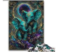 Puzzle per adulti 2000 pezzi difficili Elefante misterioso Giochi educativi Gioco educativo per compleanno, Natale e età 14 70x100cm