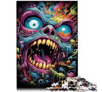 Puzzle per Adulti 2000 pezzi Dr. Monster Toy Gioco intellettuale Difficile da completare ma divertente e umoristico 27,56 "x 39,37" per 14 anni