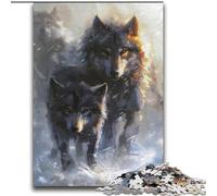 Puzzle per adulti 2000 pezzi Due lupi antistress sfida difficile ogni pezzo è unico - gioco divertente e stimolante per tutta la famiglia 70x100cm