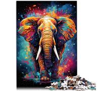 Puzzle per Adulti 2000 pezzi Elefanti africani Giochi Giocattoli Regalo 27,56 "x 39,37" Gioco Familiare Sollievo Stress Puzzle sfida Difficile