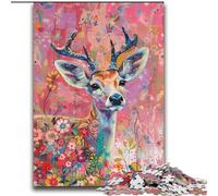 Puzzle per adulti 2000 pezzi Fantasy Deer per bambini dai 14 anni in su, giocattoli da giocare perché è l'ideale come regalo per tutta la famiglia, 70x100cm