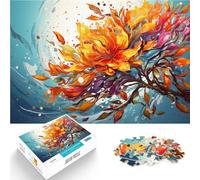 Puzzle per adulti, 2000 pezzi, gioco a quiz colorato con fiori d'ulivo, 27,56 x 39,37 pollici, gioco di puzzle e gioco di famiglia