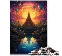 Puzzle per adulti, 2000 pezzi, grande palazzo della Thailandia, il puzzle, ottimo regalo per Natale, 70 x 100 cm, per adolescenti dai 14 anni in su