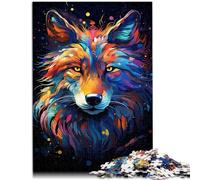 Puzzle per Adulti 2000 Pezzi Lupo Grigio Quiz gioco Famiglia Gioco Stress Reliever Difficile Sfida Puzzle 70 x 100 cm