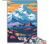 Puzzle per adulti 2000 pezzi Maestà dell'Himalaya, adatto a persone dai 14 anni in su Difficile da completare ma divertente e umoristico Ottimo regalo 70x100cm