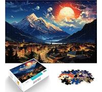 Puzzle per adulti 2000 pezzi Magnifico e Meraviglioso Paesaggio Puzzle Artwork 27,56 pollici x 39,37 pollici con Poster Abbinato e Foglio di Domande