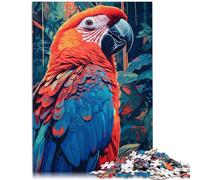 Puzzle per adulti 2000 pezzi Magnifico Gioco di Pappagallo Ara Giocattoli Regalo Familiare Regali di Babbo Natale Segreto 27,56 "x 39,37" Adatto per adolescenti da 14 anni e oltre