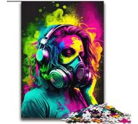 Puzzle per adulti 2000 pezzi Maschere antigas Gioco stimolante e gioco per famiglie con pezzi completamente interconnessi di forma casuale 70x100cm