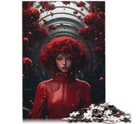 Puzzle per Adulti 2000 pezzi Ombre Rosso Sangue Giocattoli educativi Sollievo Stress Staycation Uccidi Il Tempo 27,56 "x 39,37" per 14 Anni