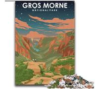 Puzzle per adulti 2000 pezzi Parco nazionale Gros Morne, giocattoli da gioco Ogni pezzo è unico Gioco divertente e stimolante per tutta la famiglia, adatto a bambini dai 14 anni in su, 70x100cm