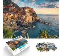 puzzle per adulti 2000 pezzi “Punto panoramico delle Cinque Terre” Fatto di carta,per età 14+ apprendimento educativo Gioco educativo per compleanno e Natale。misurare:70x100cm/27.5x39.3pollice