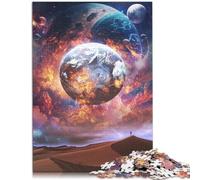 Puzzle per adulti 2000 pezzi Puzzle Pianeta Deserto Puzzle Opera d'arte Sfida di intelligenza cerebrale Giocattoli avvincenti 27,56 "x 39,37"
