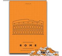 Puzzle per adulti 2000 pezzi Roma Italia, per 14+ anni, gioco impegnativo come regalo per tutta la famiglia e gli amici 70x100cm
