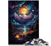 puzzle per adulti 2000 pezzi spazio campeggio Relax Games per è ideale come regalo per tutta la famiglia 70 x 100 cm per 14 anni
