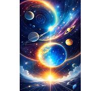 Puzzle per Adulti 2000 Pezzi Spazio Fantastico Puzzle Difficile, Sviluppa Capacità di Osservazione, Logica e Manualità Puzzle 2000 Pezzi 100x70 cm