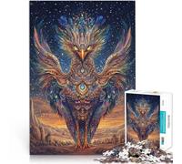 puzzle per adulti 2000 pezzi Totem della fenice Fatto di cartone Adatto a persone dai 14 anni in su Decorazione artistica per la casa grande regalo misurare：70x100cm