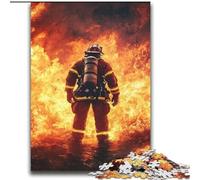 Puzzle per adulti 2000 pezzi Vigile del fuoco per bambini dai 14 anni in su, giocattoli da gioco perché è l'ideale come regalo per tutta la famiglia, 70x100cm