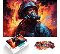 Puzzle per Adulti 2000 pezzi Vigile del fuoco Stress Relief è ideale come Regalo per Tutta la Famiglia 27,56 "x 39,37" per Adolescenti da 14 Anni e Più